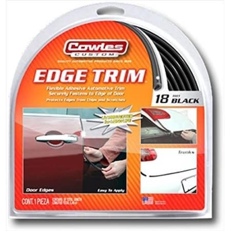 Cowles Products Cowles T5602 Edge Trim - 8 in. - Black C1P-T5602